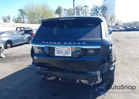 2016 Land Rover Range Rover Sport 3.0L V6 Supercharged Se из США, поврежденный, VIN SALWG2VF3GA577732